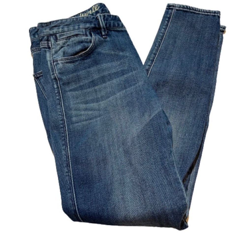Madewell Skinny Skinny Blue Ankle Jeans